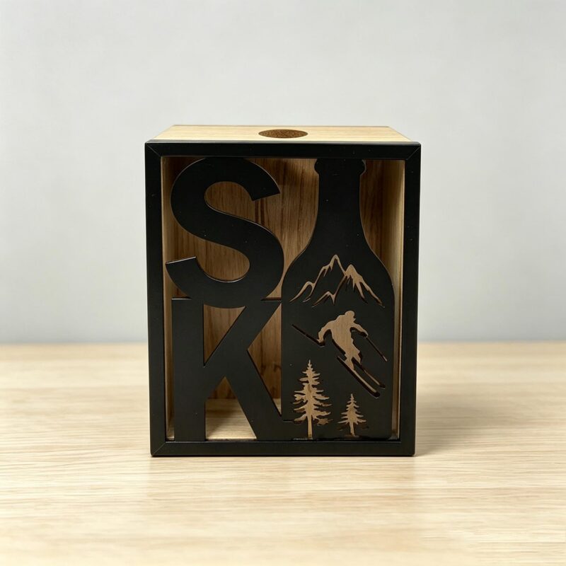 Wine Cork Holder Box - winter - life-deco.com