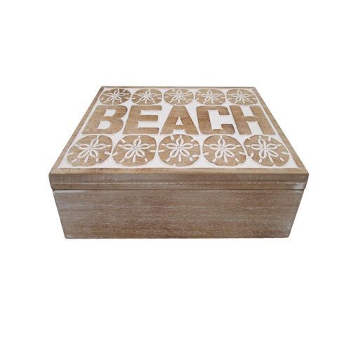 Wooden Storage Box - Coastal (Summer) - life-deco.com
