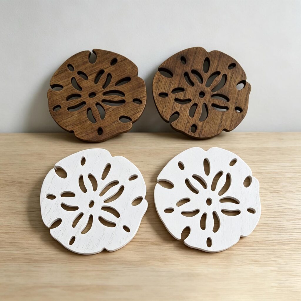 Wooden Coasters - Coastal (Summer) - life-deco.com