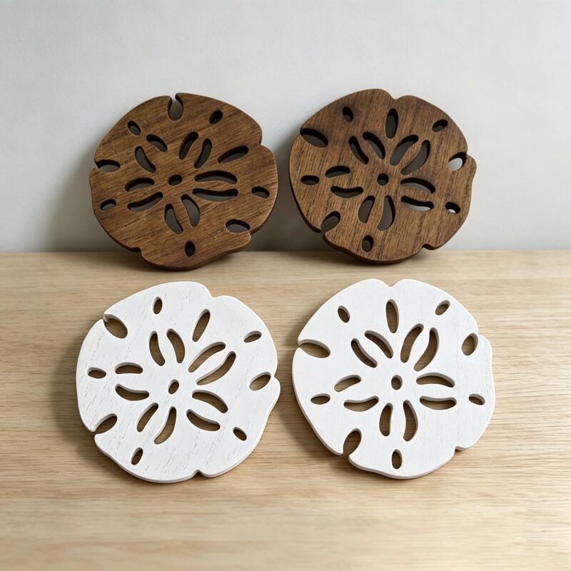 Wooden Coasters - Coastal (Summer) - life-deco.com