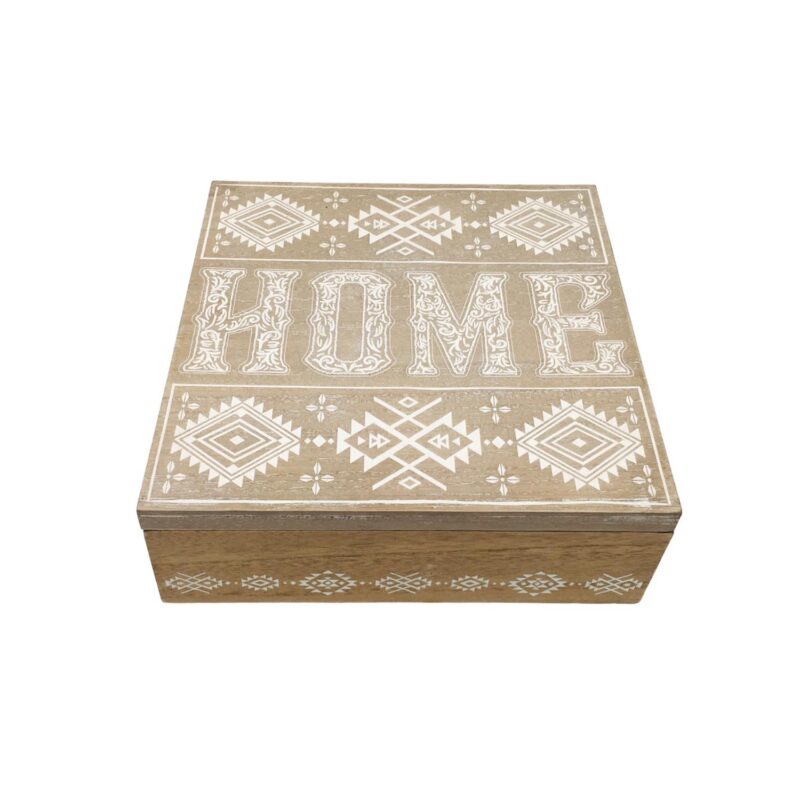 Wooden Storage Box - Farmhouse & Country - life-deco.com