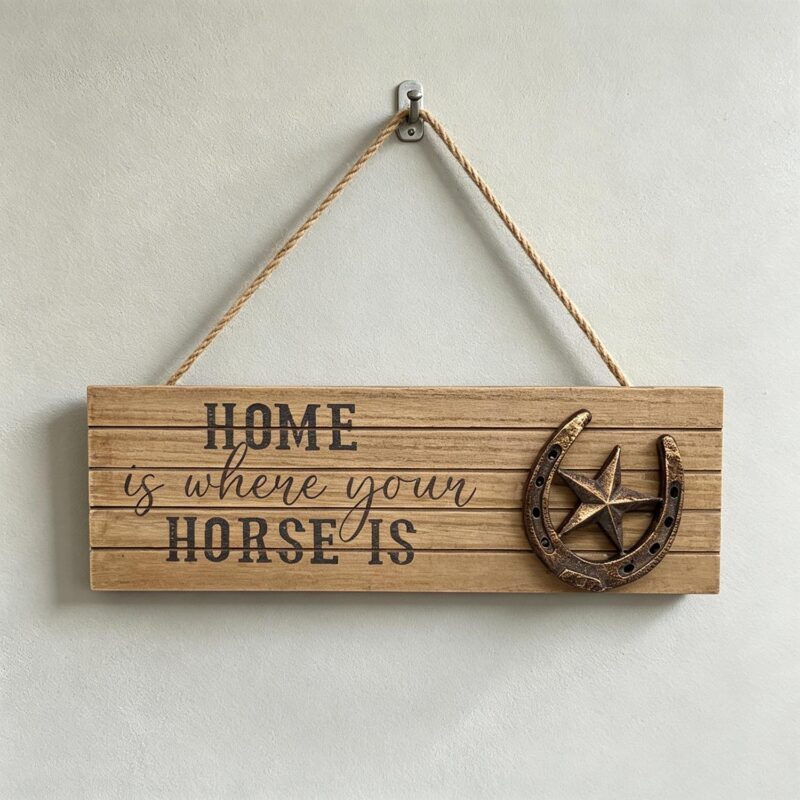 Wooden Hanging Plaque - Farmhouse & Country - life-deco.com