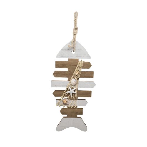 Wooden Fish Hanging Decor - Coastal (Summer) - life-deco.com