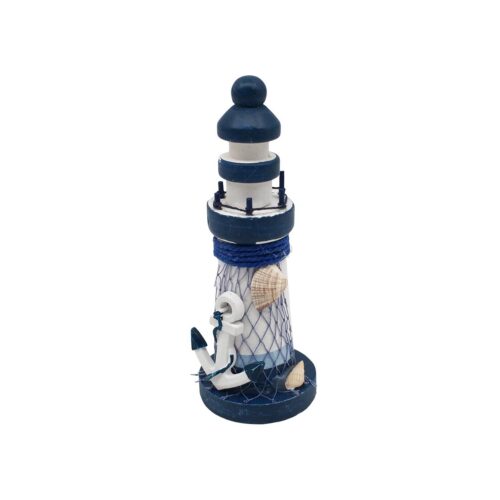 Wooden Lighthouse Decor - Coastal (Summer) - life-deco.com