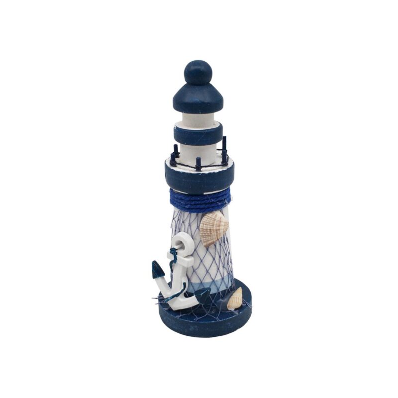 Wooden Lighthouse Decor - Coastal (Summer) - life-deco.com