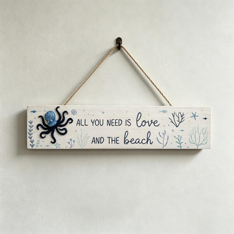 Wooden Wall Sign - Coastal (Summer) - life-deco.com