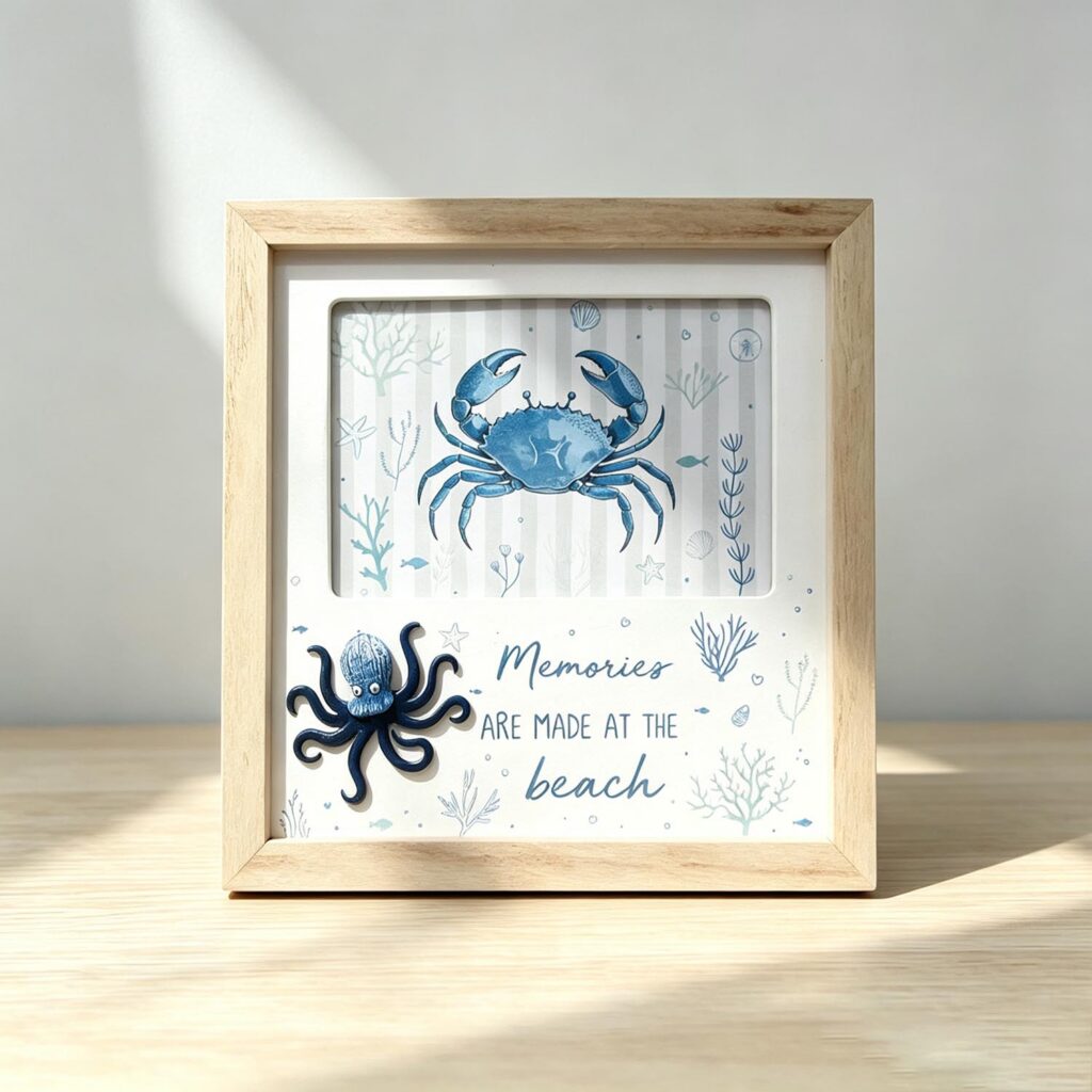 Wooden Frame - Coastal (Summer) - life-deco.com