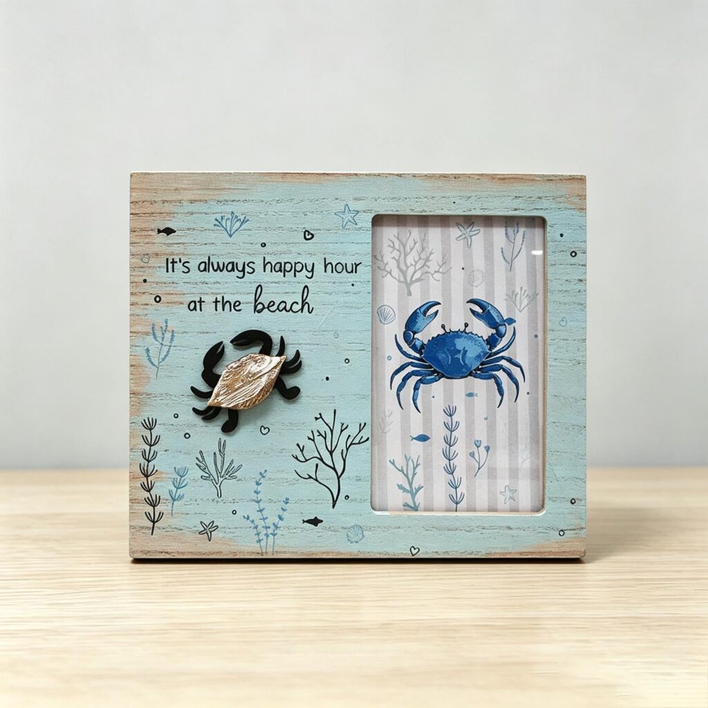 Wooden Frame - Coastal (Summer) - life-deco.com