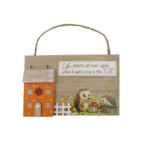 Wooden Hanging Plaque - Autumn - life-deco.com