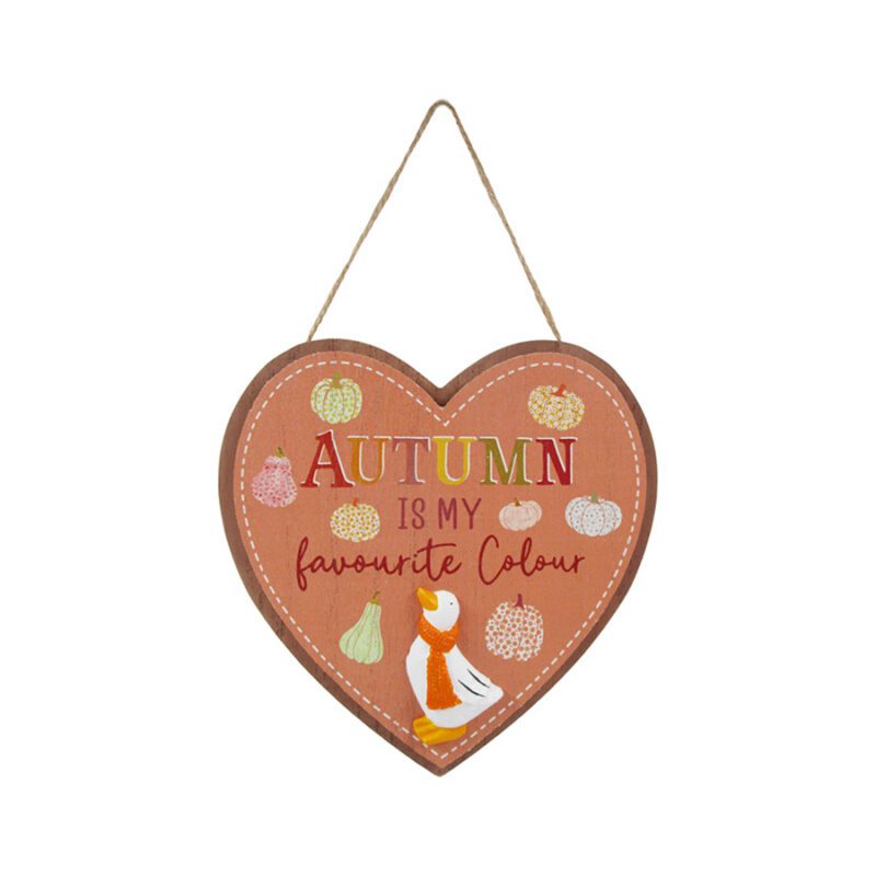 Wooden Hanging Sign - Autumn - life-deco.com