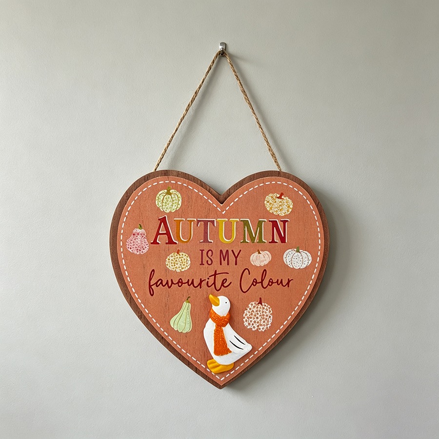 Wooden Hanging Sign - Autumn - life-deco.com