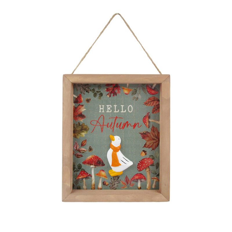 Wooden Hanging Plaque - Autumn - life-deco.com
