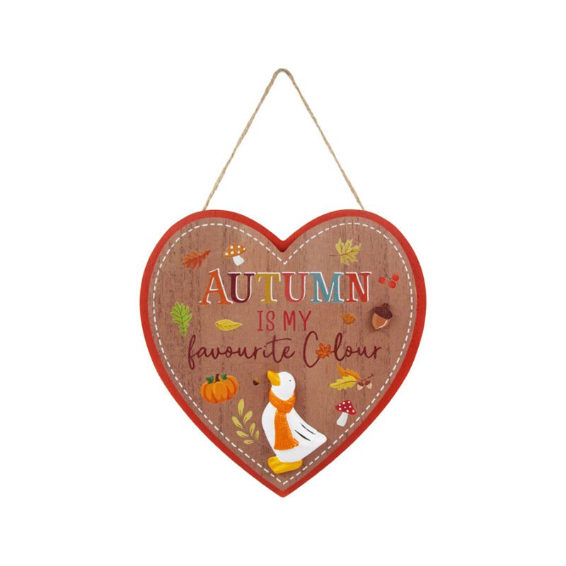 Wooden Hanging Plaque - Autumn - life-deco.com