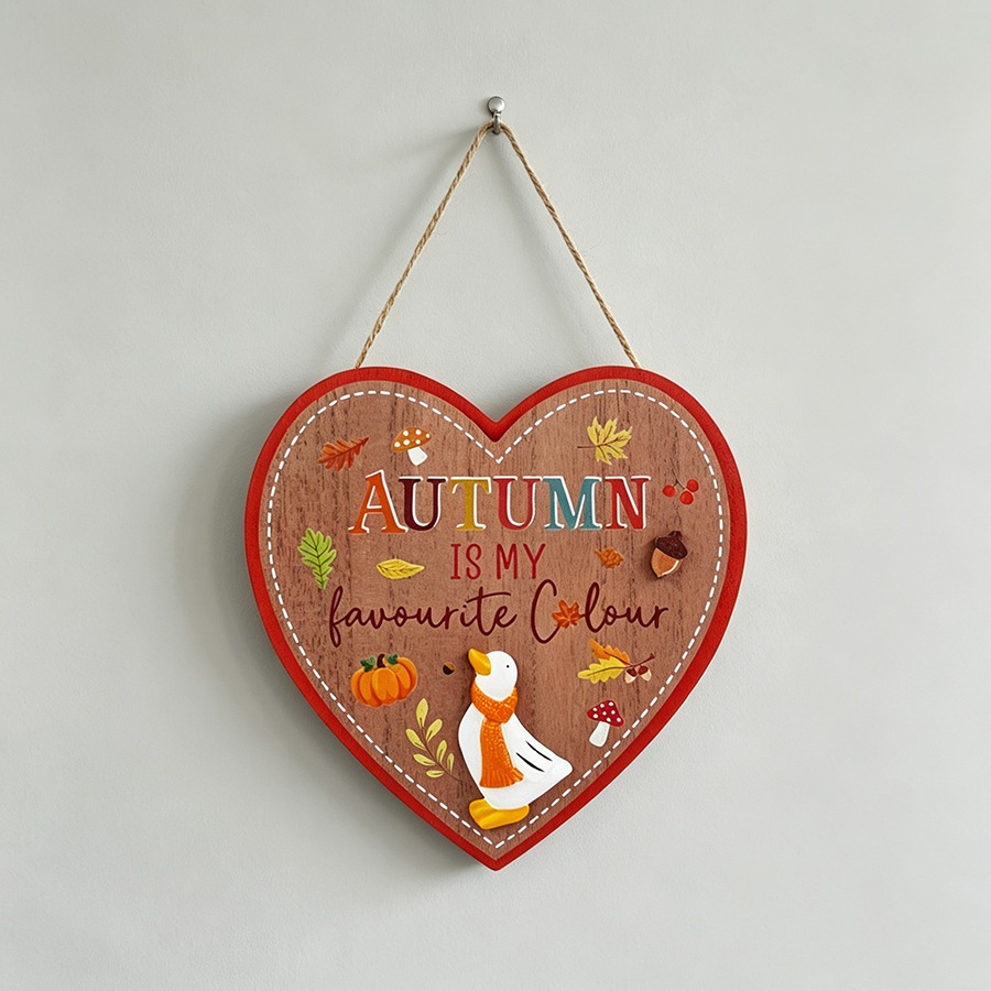 Wooden Hanging Plaque - Autumn - life-deco.com