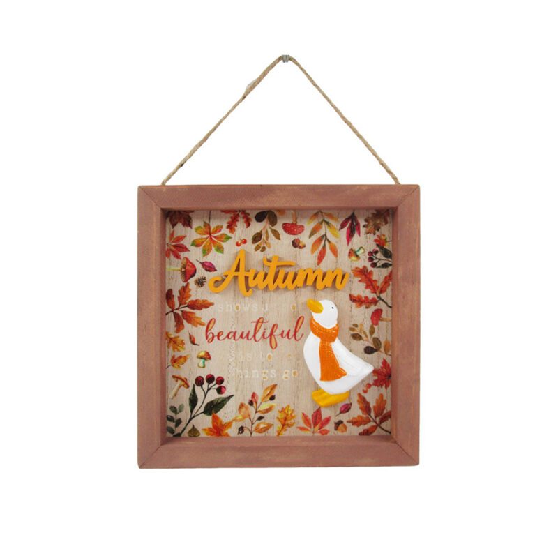Wooden Hanging Plaque - Autumn - life-deco.com