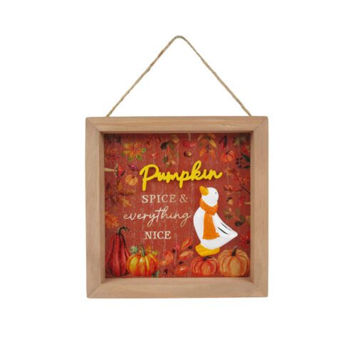 Wooden Hanging Plaque - Autumn - life-deco.com