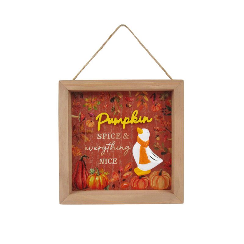 Wooden Hanging Plaque - Autumn - life-deco.com