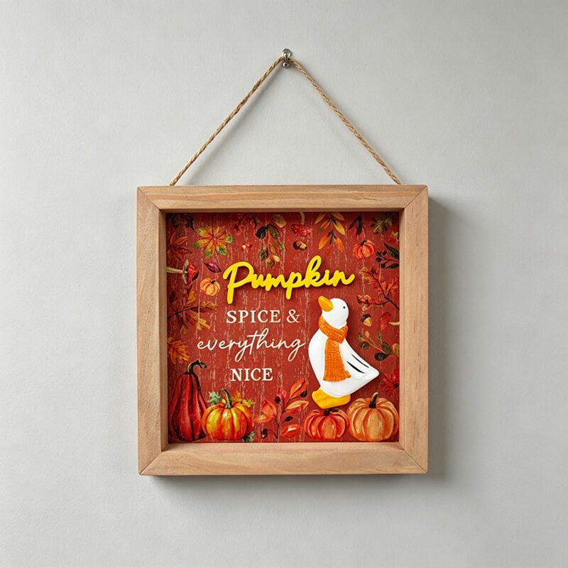 Wooden Hanging Plaque - Autumn - life-deco.com