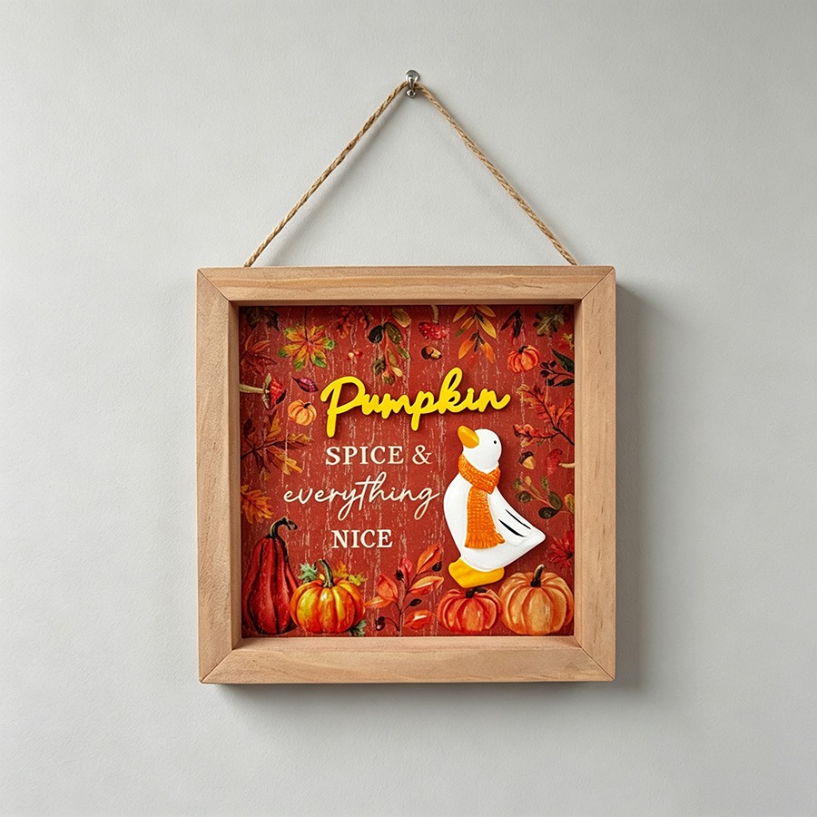 Wooden Hanging Plaque - Autumn - life-deco.com