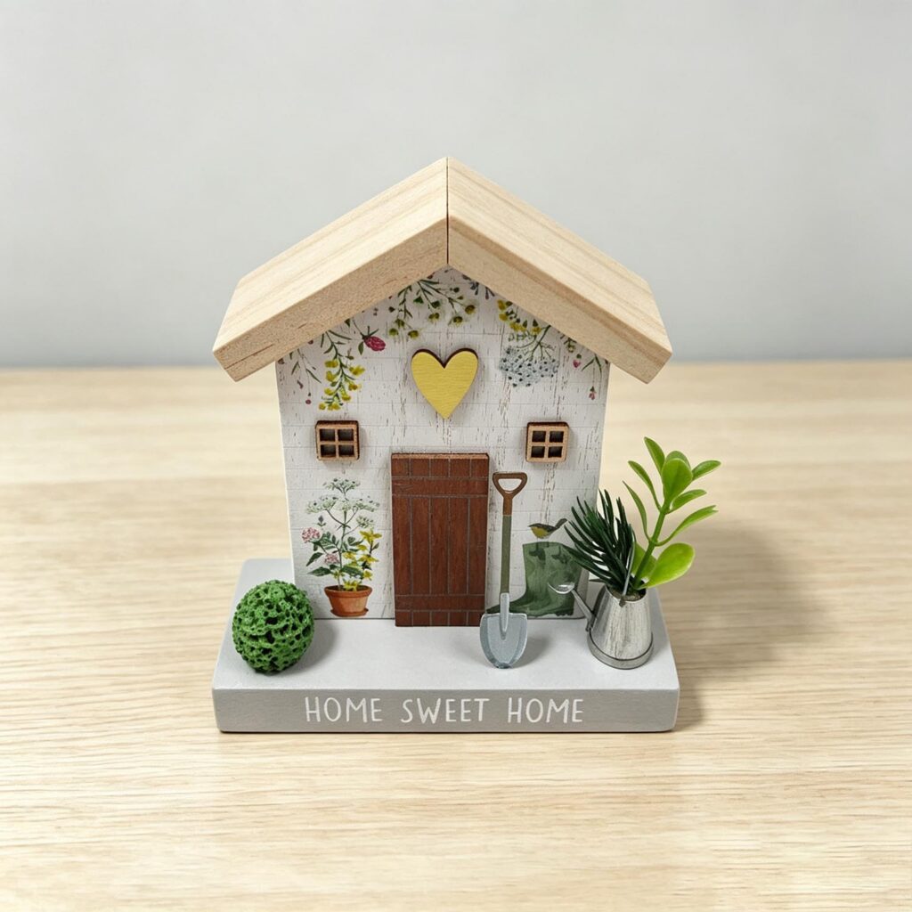 Wooden Tabletop Ornament - Spring - life-deco.com