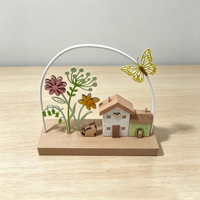 Wooden Tabletop Ornament - Spring - life-deco.com