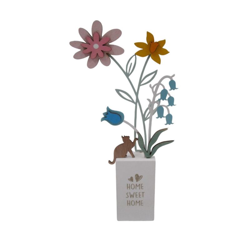 Wooden Tabletop Ornament - Spring - life-deco.com