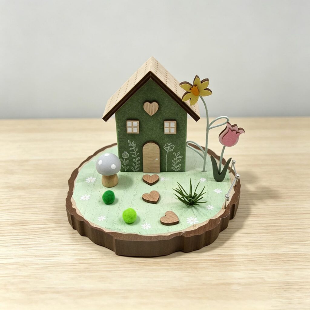 Wooden Tabletop Ornament - Spring - life-deco.com