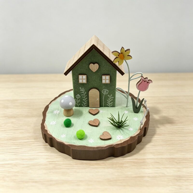 Wooden Tabletop Ornament - Spring - life-deco.com