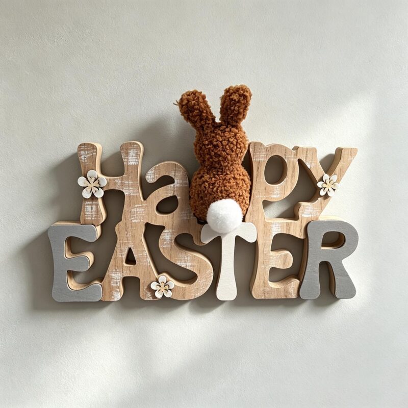Wooden Wall Hanging - Easter - life-deco.com