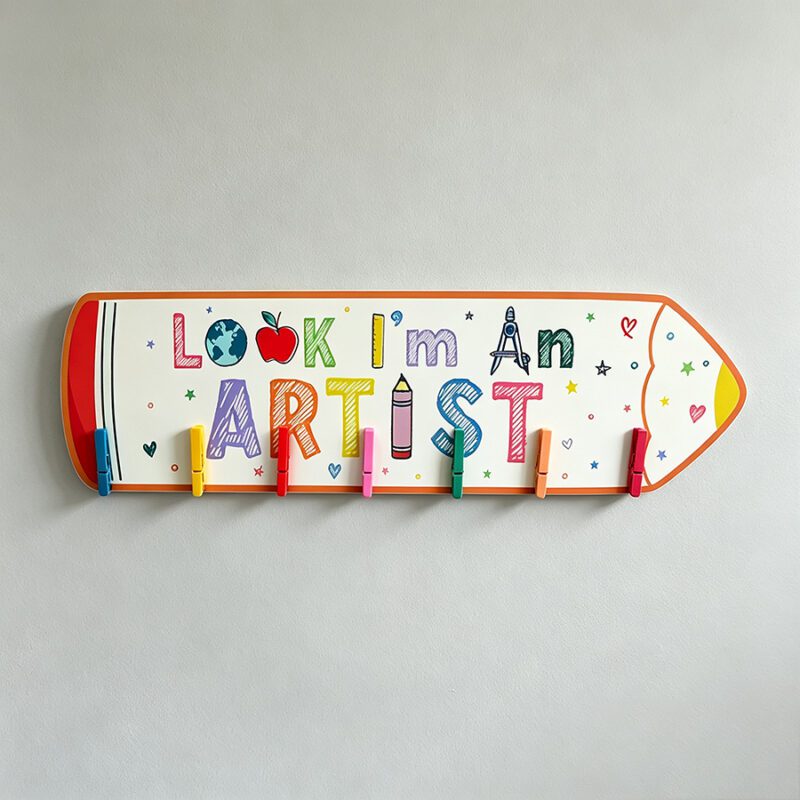 Teacher‑Theme Wooden Decor - Teacher's Day - life-deco.com