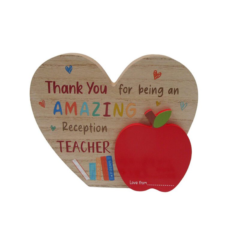 Teacher‑Theme Wooden Decor - Teacher's Day - life-deco.com