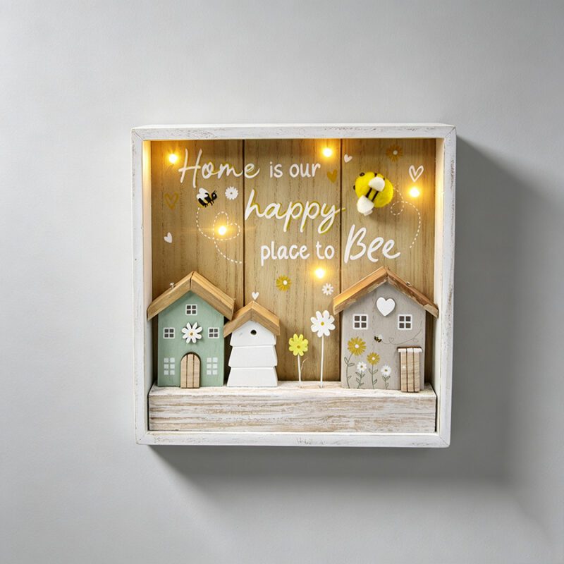 Wooden Shadow Box - Garden Décor - life-deco.com