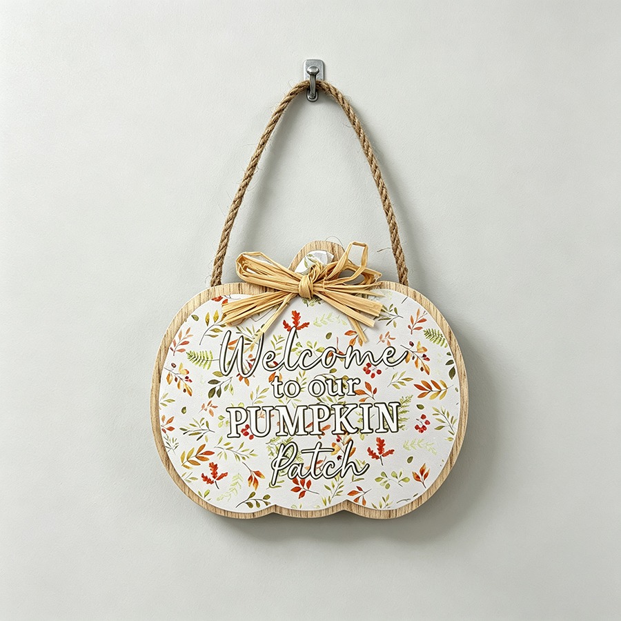 Wooden Hanging Sign - Autumn - life-deco.com