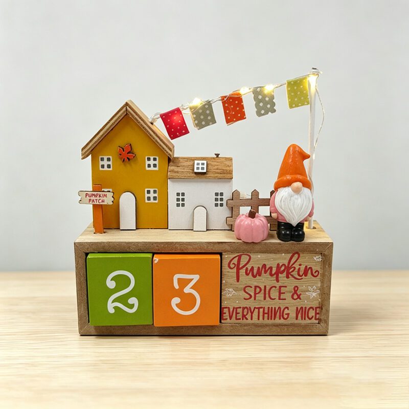 Wooden Tabletop Ornament - Autumn - life-deco.com