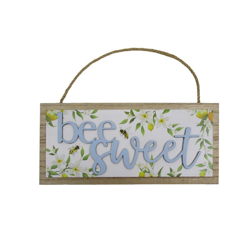 Wooden Hanging Sign - Garden Décor - life-deco.com