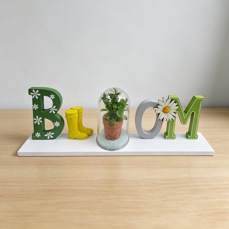 Wooden Tabletop Ornament - Garden Décor - life-deco.com