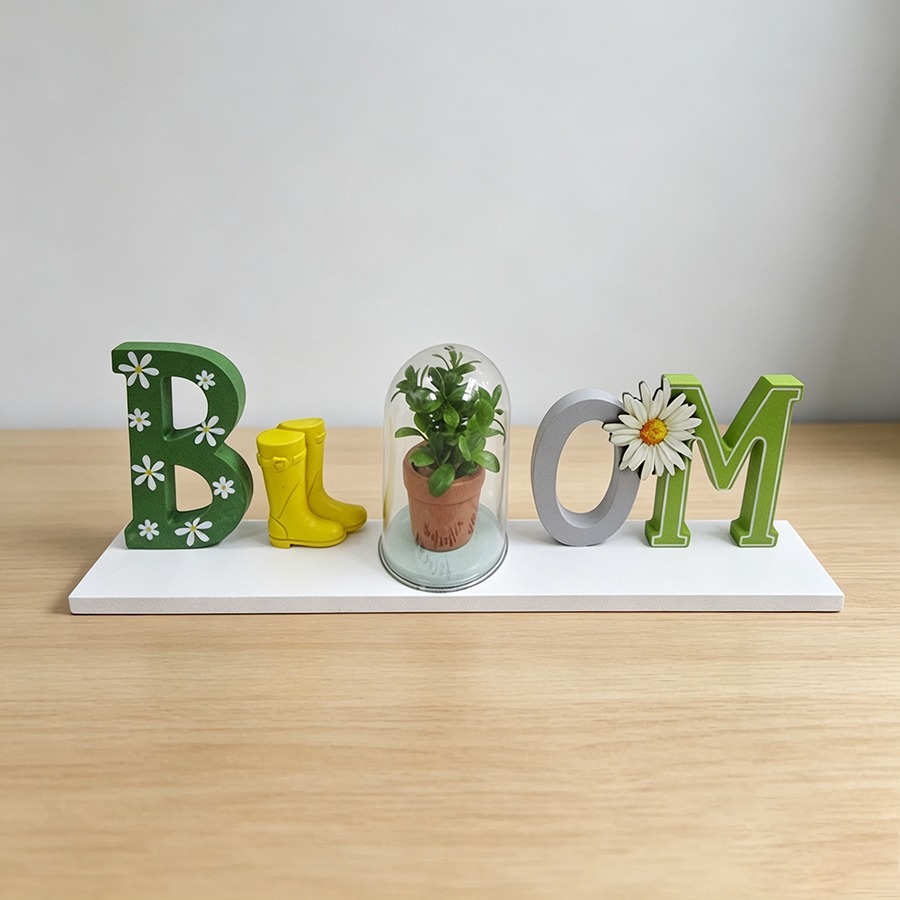 Wooden Tabletop Ornament - Garden Décor - life-deco.com