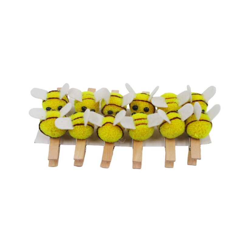 Bee Themed Decorative Clips - Garden Décor - life-deco.com
