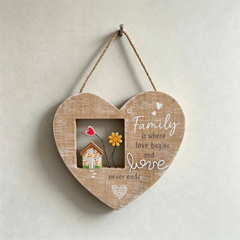 Wooden Hanging Plaque - Spring - life-deco.com