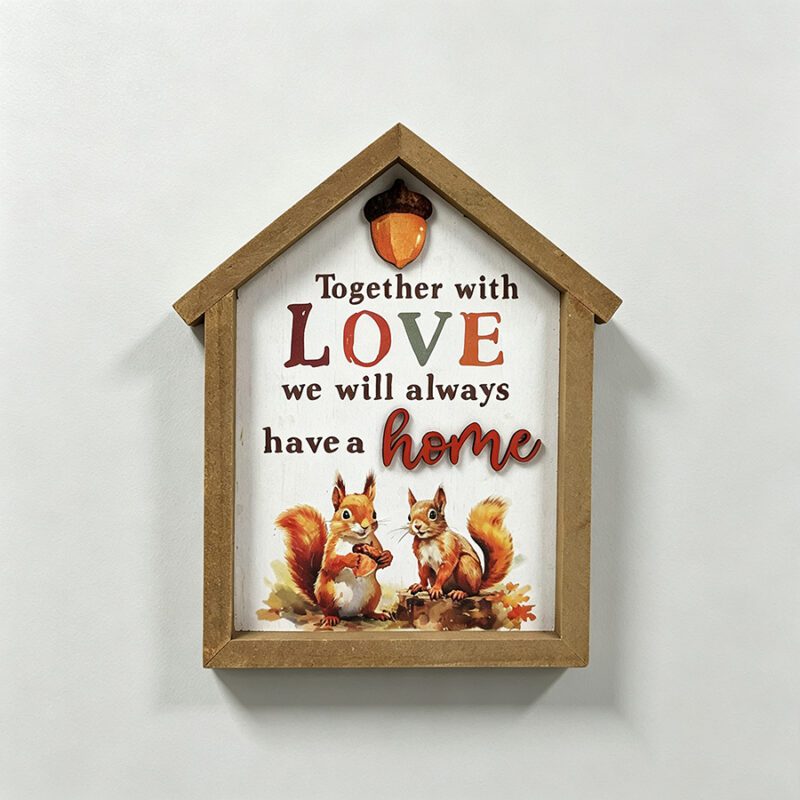Wooden Hanging Plaque - Autumn - life-deco.com