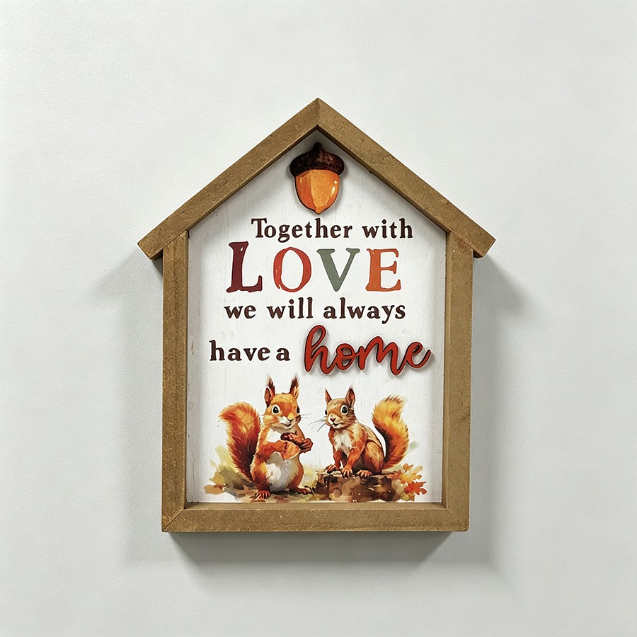 Wooden Hanging Plaque - Autumn - life-deco.com