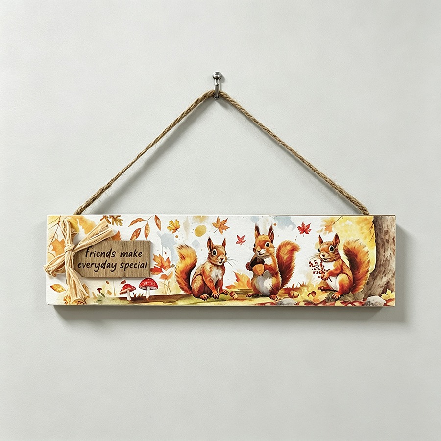 Wooden Hanging Plaque - Autumn - life-deco.com