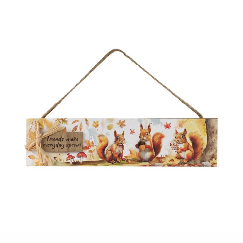 Wooden Hanging Plaque - Autumn - life-deco.com