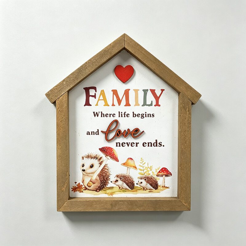 Wooden Hanging Plaque - Autumn - life-deco.com