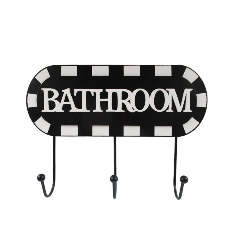 Hängeschild aus Holz – Badezimmer – life-deco.com
