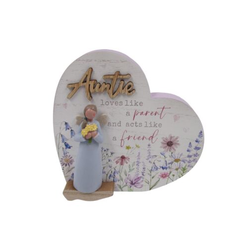 Wooden Table Ornament - Love & Friendship - life-dec...