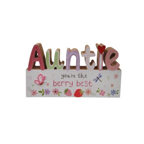 Wooden Table Ornament - Love & Friendship - life-dec...