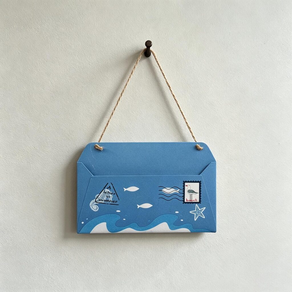 Blue Envelope Hanging - Coastal (Summer) - life-deco.com
