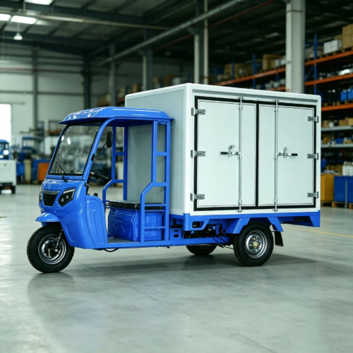 Closed Van Electric Cargo Tricycle - Closed Van Electric Cargo Tricycle4 - bochenelectricbike.com