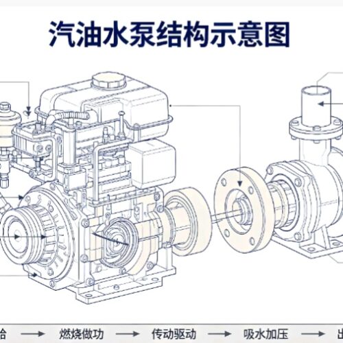 Gasoline Water Pump - Water Treatment - bochenagrimachinery.com